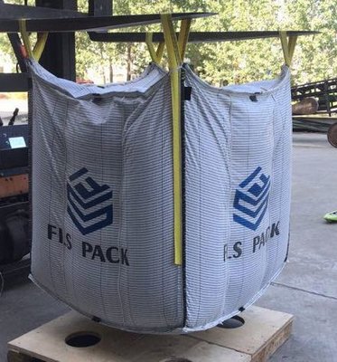 China 1 Ton Conductive Big Bag Type C Used In Transportation Chemical Powders supplier