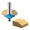 Factory price 6pcs router bit set specially for wood processing supplier