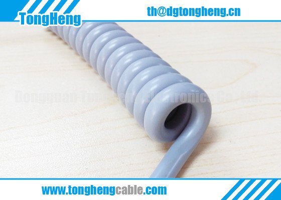 China Fire Retardant FT1 and FT2 Rated Electrical Customized Spring Cord Cable supplier