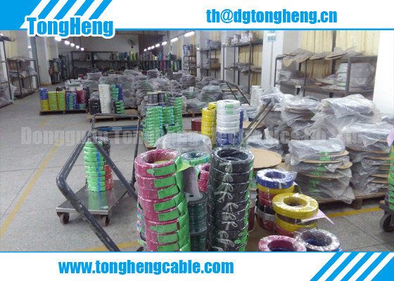 Halogen Free and Number Coded Conductors Custom Silicone Flexible Cable supplier