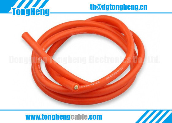 200C High Temperature Silicone Insulated and Silicone Jacketed Custom Control Cable supplier