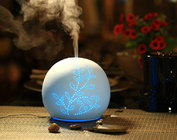 Ceramic Aroma Diffuser  Essential Oil Use Humidifier with RGB Color Changing Cool Mist Output Button Control CE ROHS