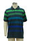 Formal Mens Polo T Shirts Yarn Dye Stripes With Fader Colors Eco Friendly supplier