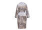 Beautiful Ladies Night Dresses Sleepwear 83% Polyester 17% Cotton Lace Nightgown supplier