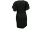 Crew Neck Women'S Casual Dresses Casual Black Maxi Dress Rome Fabric supplier