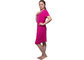 Breathable Ladies Summer Stripped Pajamas Viscose /  Elasthan Short Sleeveless supplier