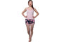 Short Loungewear Set Super Soft Womens Summer Nightwear Wide Lace Decorate supplier