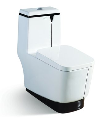 China bathroom siphonic one piece WC toilet with high quality supplier