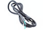 Best American UL 3 pin power cord without stopper 10A rated  0.5m1.5m3m5m and so on supplier