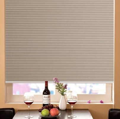 Full shade sound proofing honeycomb Blinds cordless for window