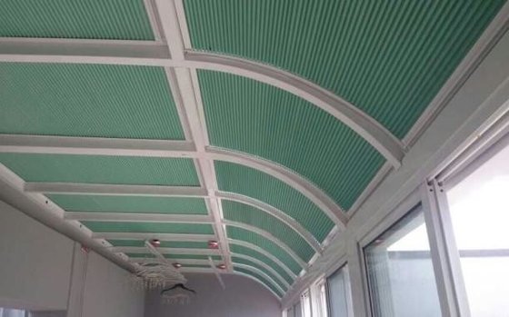 Low noise high quality levolor honeycomb Blind cordless for sliding customized