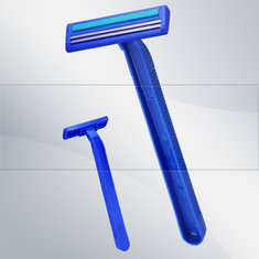 China KS-219 Twin blade disposable shaving razor supplier