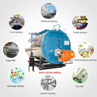 Industrial Low Pressure Fire Tube 1000kghr Diesel Oil Steam Boiler for Tea Industry supplier