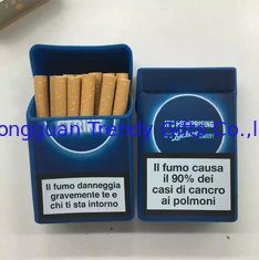 China Fashion Waterproof Silicone Cigarette Case / Cigarette Box With Printing Different Logo supplier