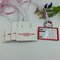 Cute Hello Kitty Design Business Card Pouch ID Card Holder With Printing String , Embossed Logo Back supplier