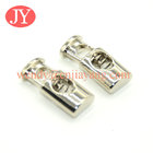 Jiayang high quality  one holes spring press metal stopper for coat