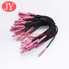 Jiayang aglet small rope dipped aglet injection pvc aglet TPU aglet string rope zipper puller  BBP free zipper pull