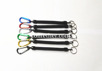 China Fishing Pliers Usually Accompany with Black Plastic Spring Coiled Lanyards supplier
