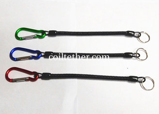 China Black 2.5MM Prevent Accidental Loss of Plier Tools Quality Fishing Carabiner Lanyards supplier