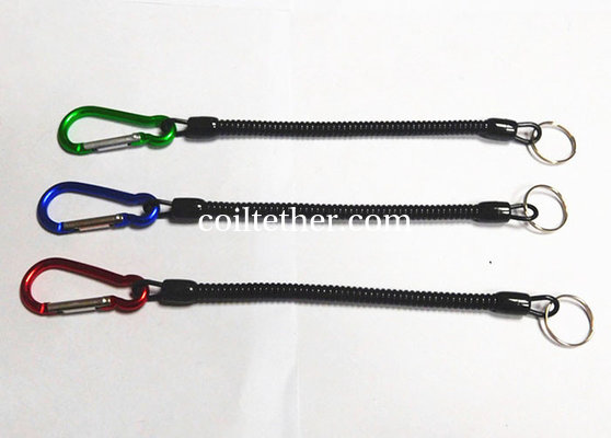 Plastic Elastic Coiled Fishing Lanyard Rope Safety Line for Pliers supplier