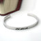 Stainless steel open bracelet, Custom Inspirational Jewelry Fashion Stainless Steel Cuff Bangle Bracelet supplier