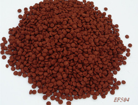 China Brown PVC Color Masterbatch High Concentration For EVA Foaming supplier