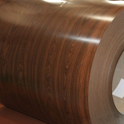 China wood color aluminum coil supplier