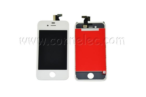 China white complete LCD for Iphone 4, LCD screen for Iphone 4, repair parts for Iphone 4 supplier