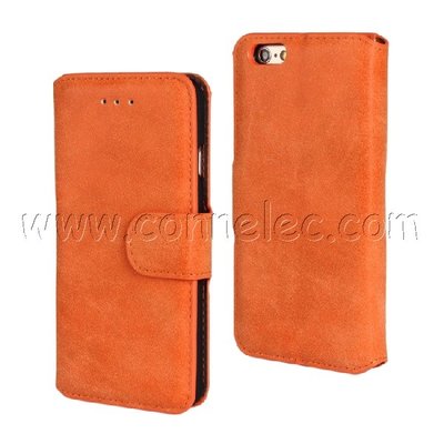 China matte leather case for Iphone 6(plus), leather case Iphone 6 plus, case Iphone 6 plus supplier