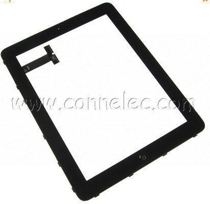 China touch panel with frame for Ipad 1, for Ipad 1 touch, for Ipad 1 repair parts, for Ipad 1 supplier