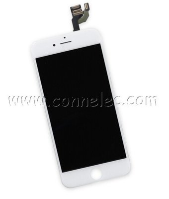 China white Iphone 6 display assembly with front camera, LCD display Iphone 6, Iphone repair supplier