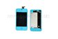 Iphone 4S colored complete LCD, repair parts for Iphone 4S, for Iphone 4S display assembly supplier