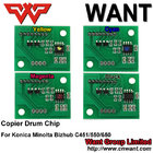 drum chip C451 C550 C650 drum chip use For Konica Minolta Bizhub C451 550 650 drum unit BK C M Y