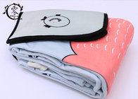 Lovely Cartoon Cat Velvet Fleece Blanket Soft Warm Fuzzy Lightweight Cozy For Sofa