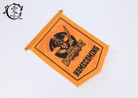 Hampton HOMECOMING 	Multicultural Flag Banners , 9 x 15'' Sublimation Printed with Tassel Pentagon Flag
