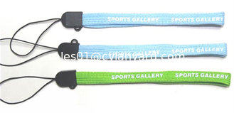 China Bespoke tube polyester wrist strap lanyard for camera mobile phone hanging, wrist loops, supplier