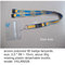 Polyester woven logo lanyard with ID badge cover, custom polyester jacquard logo lanyards supplier