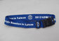 Plain polyester belt lanyards for luggage bag security, China factory direct, 5*98cm, 35g, supplier