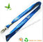 Carabiner hook polyester lanyards, imprinted safety lanyards with carabiner,China factory supplier