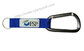 Metal Carabiner wrist strap lanyard with rubber pad logo,function polyester wrist lanyards supplier