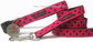 Jacquard ribbon polyester dog collars with ABS side release buckle, premium quality, supplier