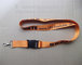 Business printed nylon strap ribbon, imprinted nylon ribbon with swivel card clip, supplier