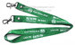 Riveted nylon neck strap with heavy duty metal clasp hook, riveted nylon lanyards supplier