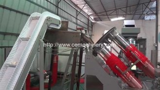 China Garlic Net Clipping Machine with Number Counting Machine supplier