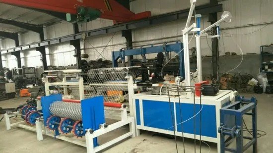 3m width Full Automatic Single Wire /Double Wire Chain Link Fence making Machine Factory
