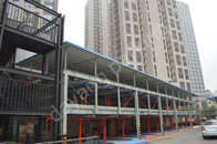 Hydraulic Puzzle Parking System PSH2 Lift-Slide Vertical-Transverse Moving, double stacker smart parking