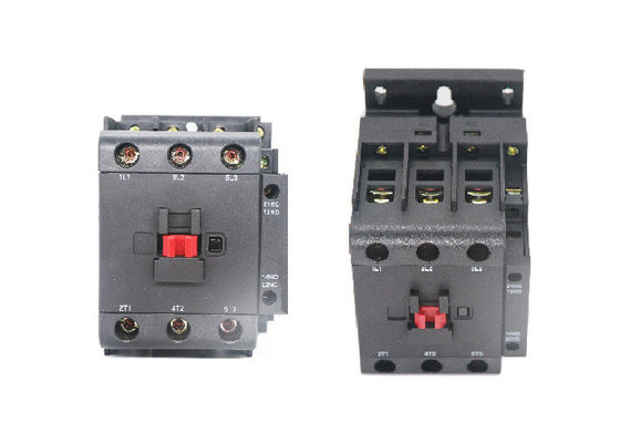 China 3 Pole AC Power Contactor Black Power Contactor And Auxiliary Contactor supplier