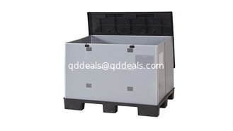 1200x1000mm Twin Sheet Factory Supplied PP Conpearl Foldable Pallet Sleeve Bulk Containers