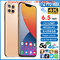 i12 Pro Max global cheapest face unlock cell phone 6.5 Inch MTK6580P 2+16GB 2.0MP 5.0MP smart mobile phones 4g 4 camera