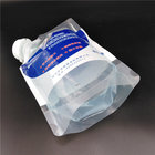 Made in China 1000ml plastic bag of waterproof paint for building/with large nozzle stand - up plastic bag/hand sanitize